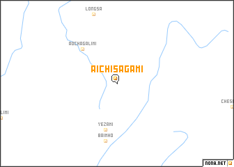 map of Aichīsāgāmi