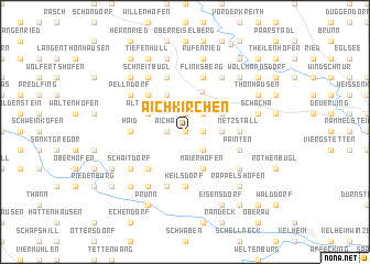 map of Aichkirchen