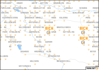 Aich (Germany) map - nona.net