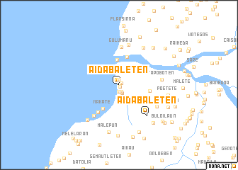 map of Aidabaleten