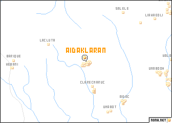 map of Aidaklaran