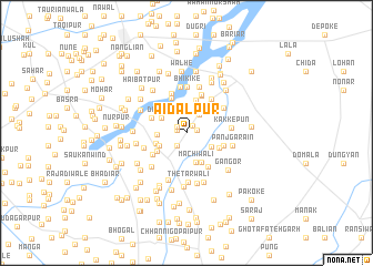 map of Aidalpur