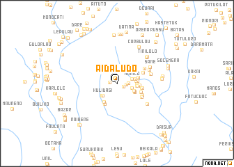 map of Aidaludo