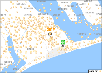 map of Aidé