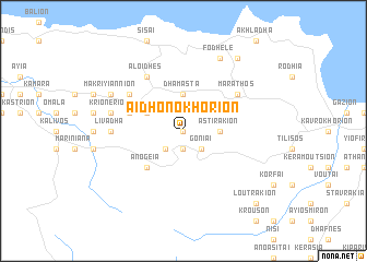 map of Aïdhonokhórion