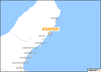 map of Aidomari