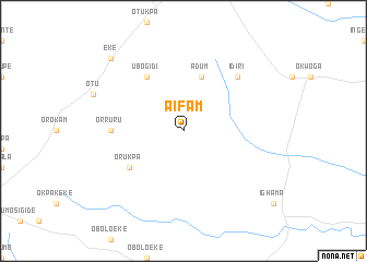 map of Aifam
