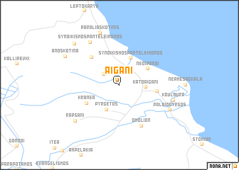 map of Aigáni