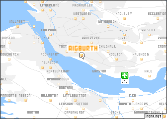 map of Aigburth