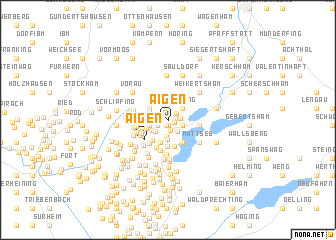 map of Aigen