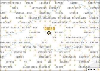 map of Aigen