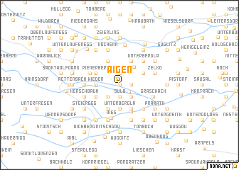 map of Aigen