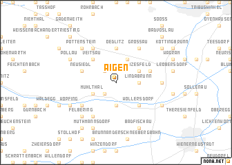 map of Aigen