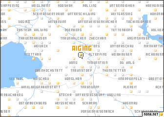 map of Aiging