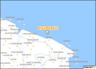 map of Aiguodadui