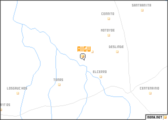 map of Aigú