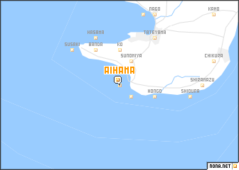 map of Aihama
