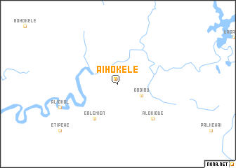 map of Aihokele