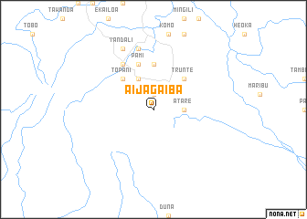 map of Aijagaiba