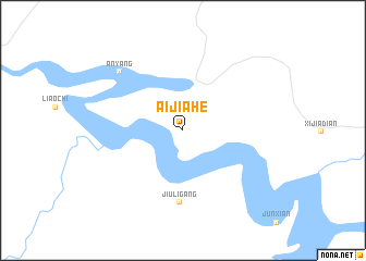 map of Aijiahe