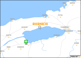 map of Aikamachi