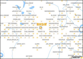 map of Āikdia