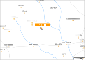 map of Aikenton