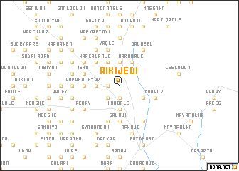 map of Aikijedi