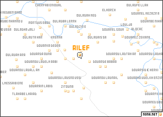 map of Aïlef