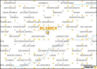 map of Ailsbach