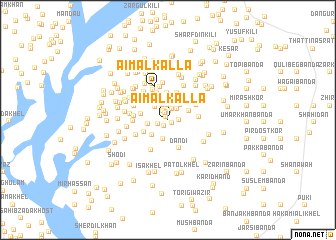 map of Aimal Kalla