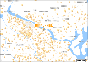 map of Aimal Khel