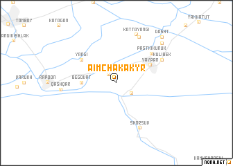 map of Aimchakakyr