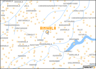 map of Aimīwāla