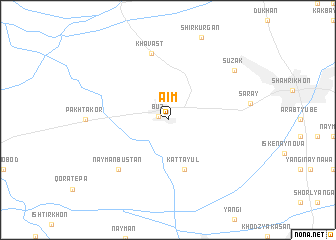 map of Aim