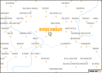 map of Aïn Achboun