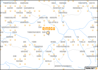 map of Ainagu