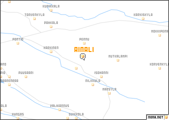 map of Ainali