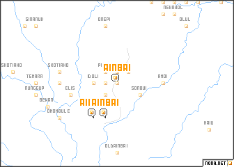 map of Ainbai