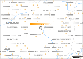 map of Aïn Bou Arouss