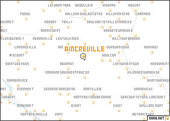 map of Aincreville