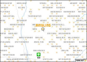 map of Aindling