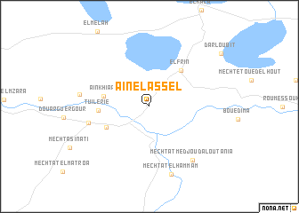 map of ʼAïn el Assel