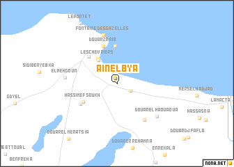 map of Aïn el Bya