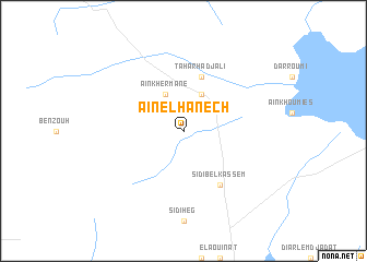 map of ʼAïn el Hanech