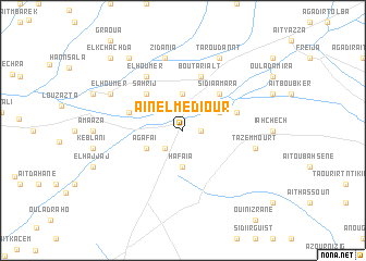 map of Aïn el Mediour