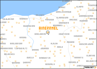 map of Aïn er Rmel
