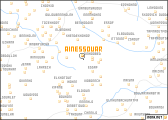 map of Aïn es Souar