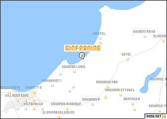 map of ʼAïn Franine