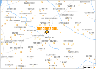 map of Aïn Garzoul